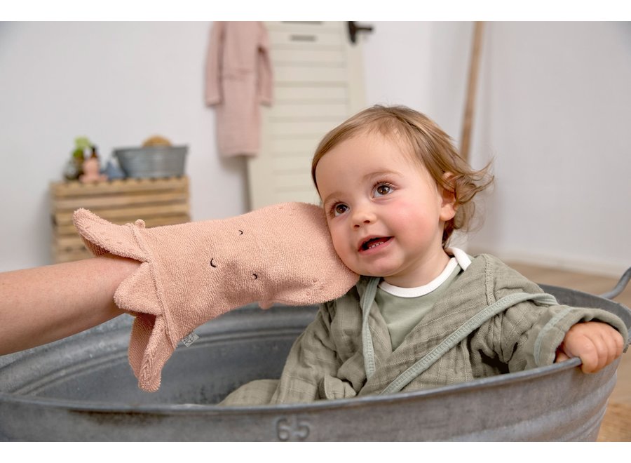 Lässig - Waschlappen - GOTS-Kaftan - Octopus - Weich und bequem - Kreatives Spielzeug