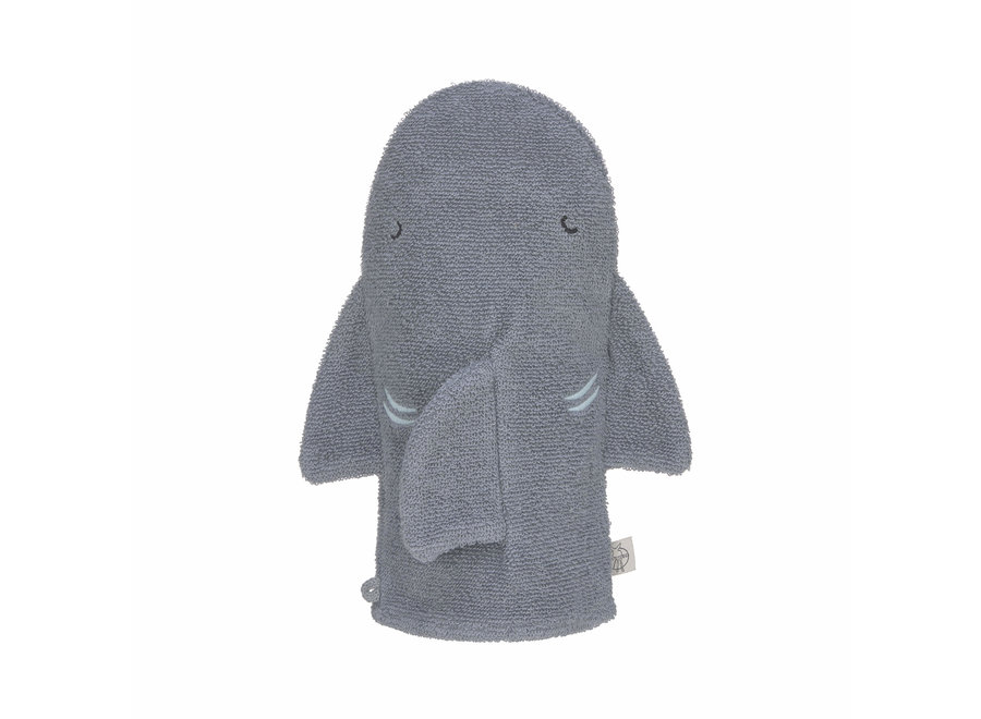 Washcloth – Shark - GOTS cotton