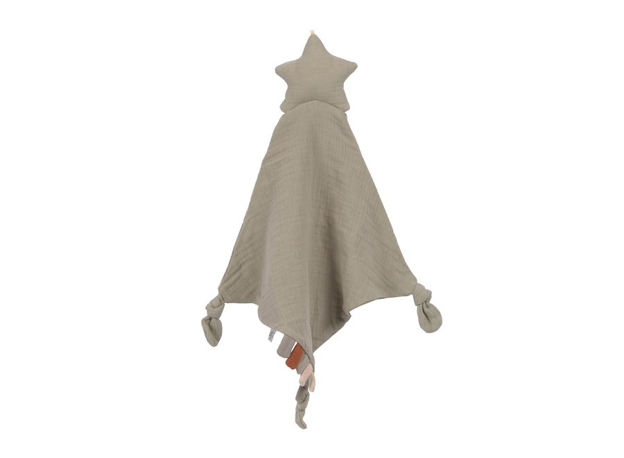 Cuddle cloth - Star - Muslin GOTS cotton