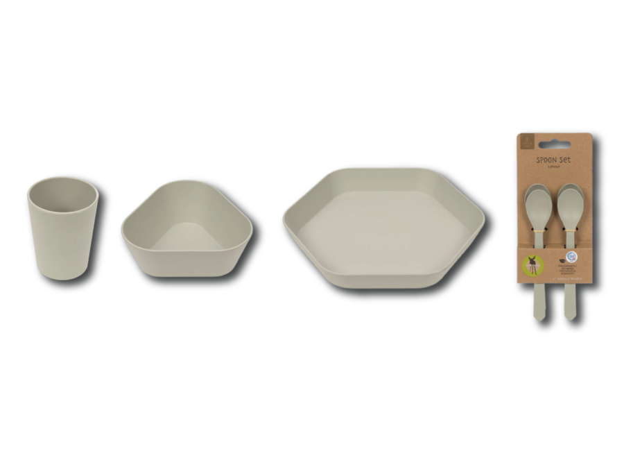 Vaisselle enfant - GEO - Différentes couleurs - Sans BPA