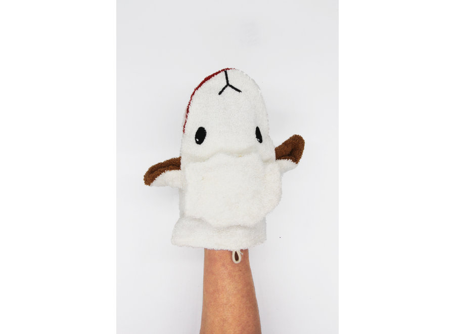 Waschlappen - Stella das Schaf groß - Bio-Baumwolle - weiche Kuscheltiere