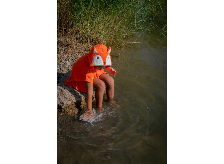 Poncho de bain - Enfants - Coton bio - Finja de Vos - Confort et douceur garantis