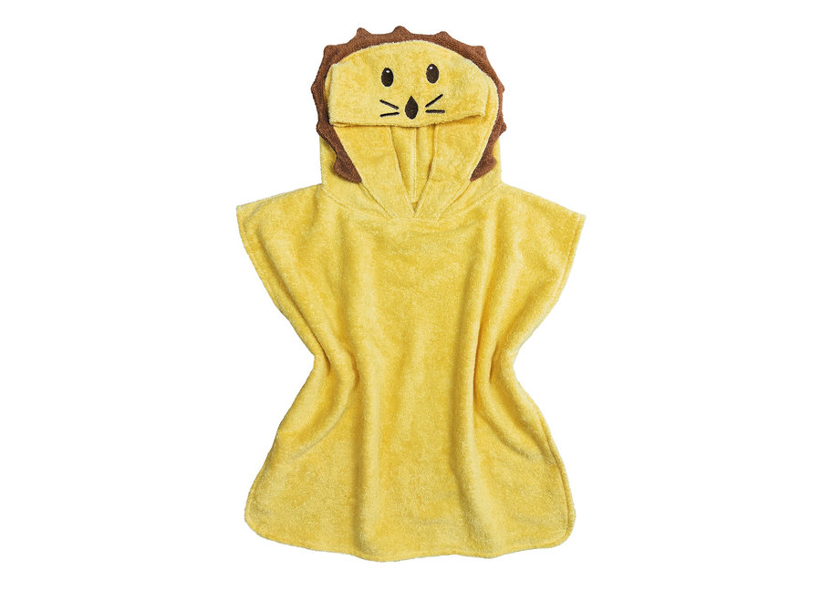 Poncho de bain - Enfants - Coton organique - Ludwig le Lion