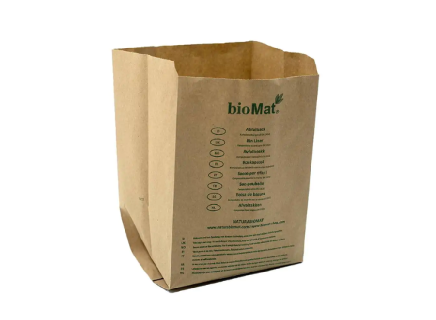 Compostable Paper Bags - 50 x 10 Liter