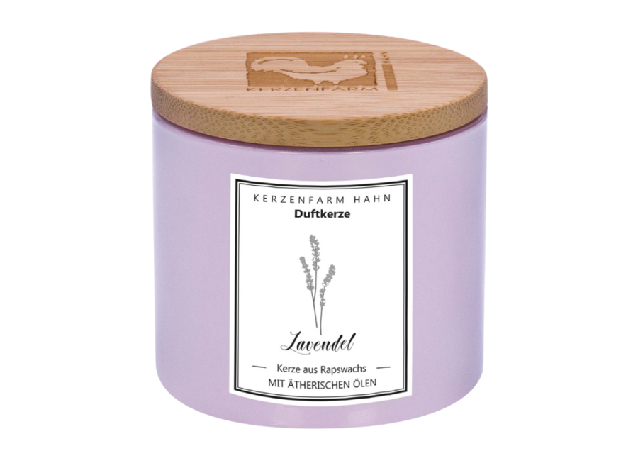 Scented candle in glass - Rapeseed wax - Lavender