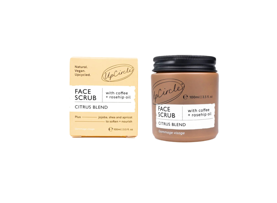 Face Scrub – Upcycled Coffee Grounds – 100 ML