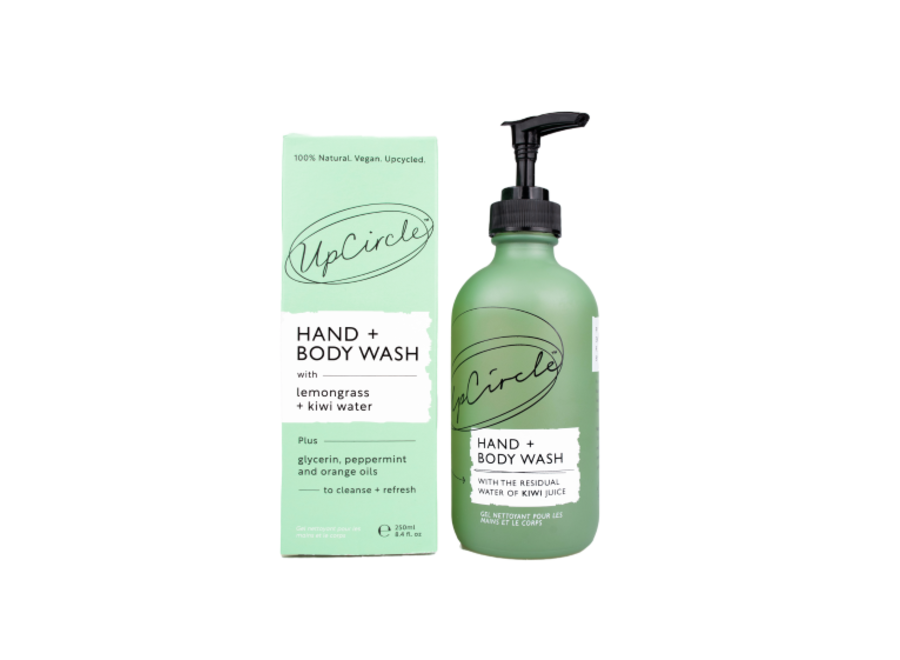 Hand + Body Wash – Upcycled Kiwi Water – 250 ML