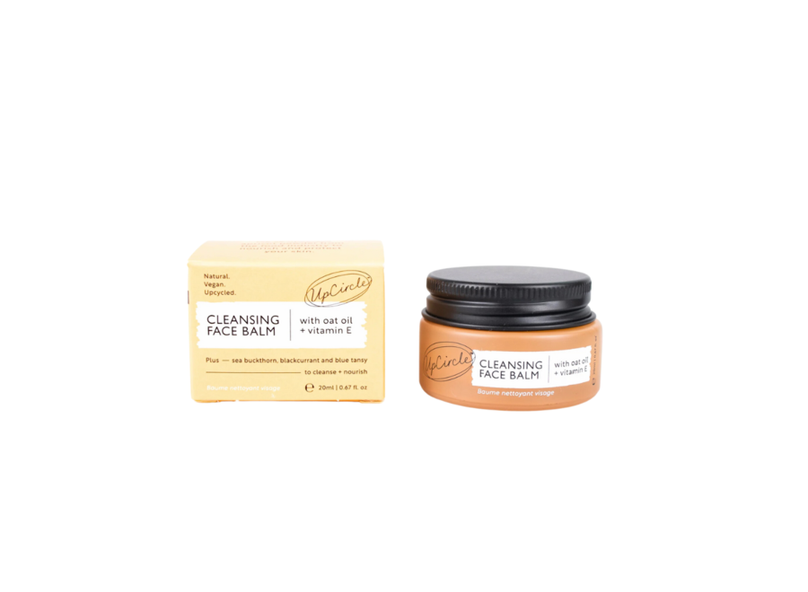 Cleansing Face Balm – Upcycled abrikozenpoeder – Haverolie & Vitamine E – 20 ML