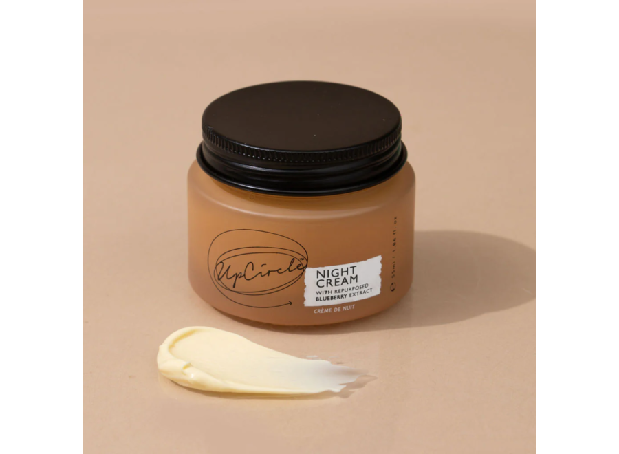 Crème de nuit UpCircle – Acide hyaluronique et niacinamide – 30 ml