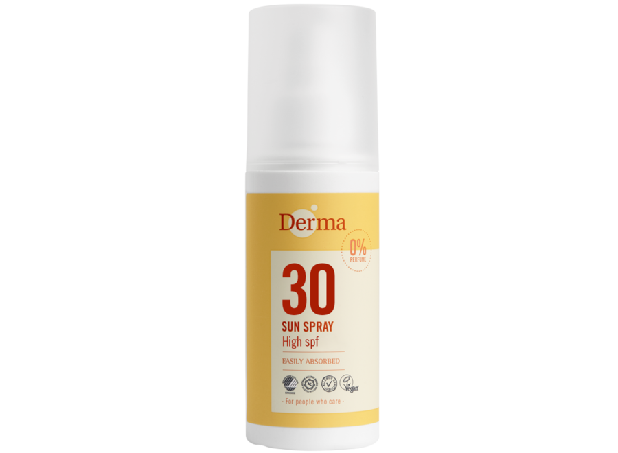 Derma Sun - zonnespray SPF30 – 150 ML - Allergie & geurvrij