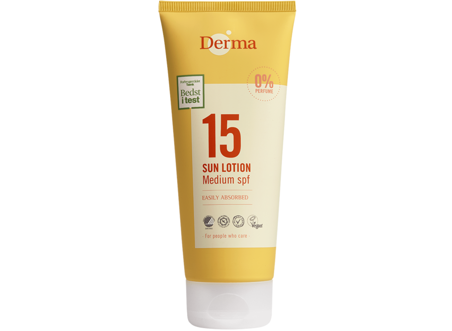 Lotion Solaire - SPF15 pour une Protection Respectueuse de l'Environnement et Efficace