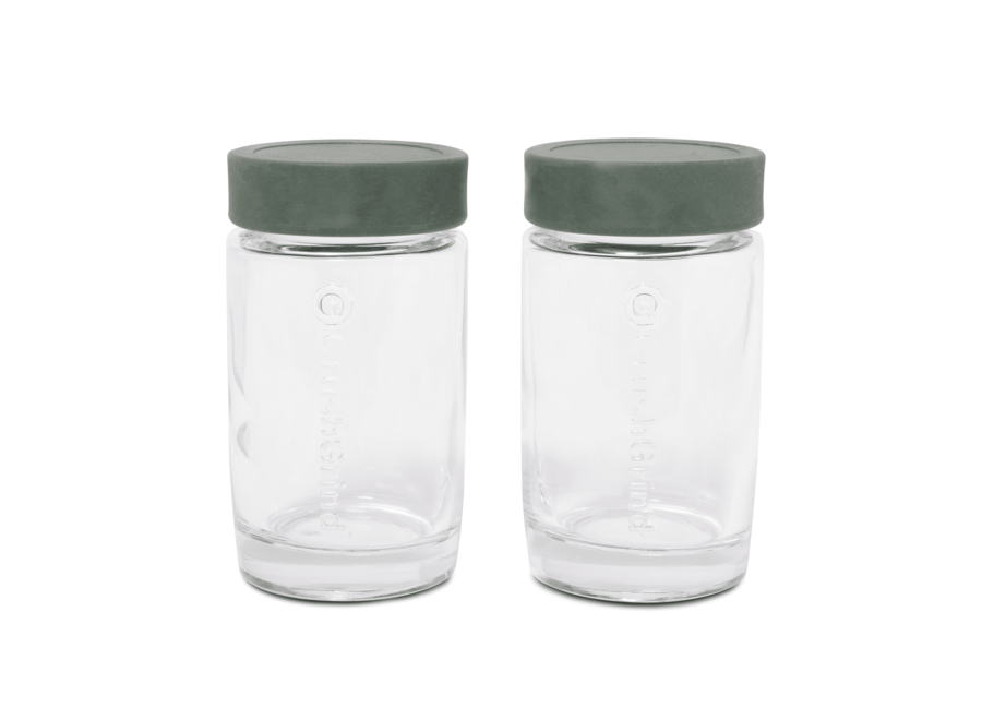 Spice jars - Set of 2 - Green