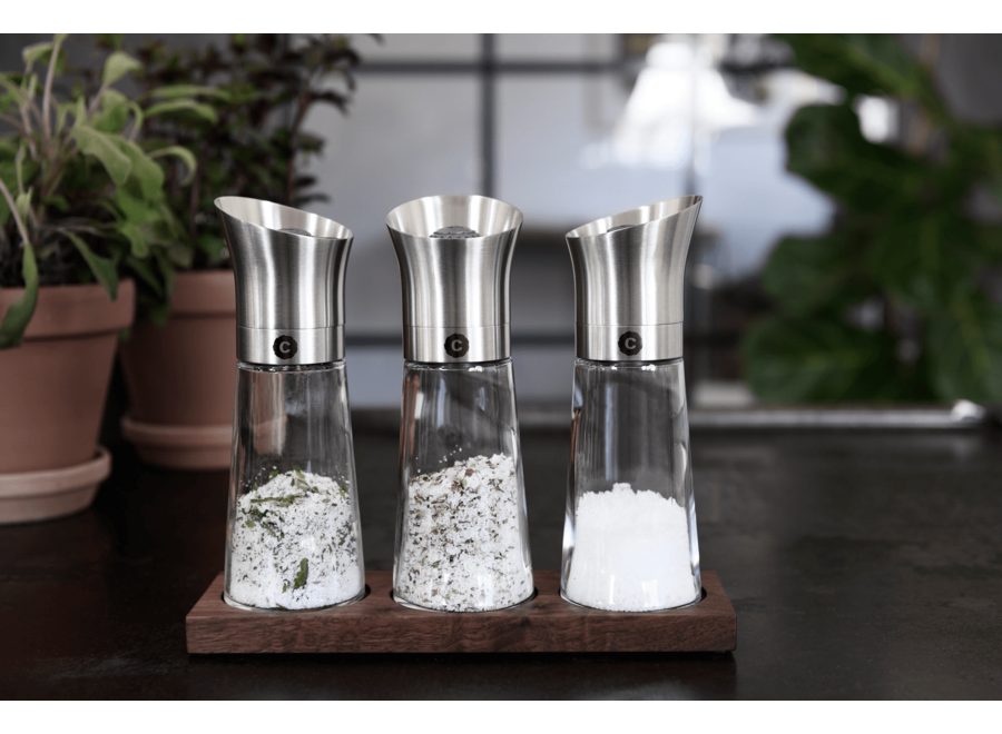 Moulin à herbes - Inox de CrushGrind - Un design esthétique inspiré de la fleur Kala