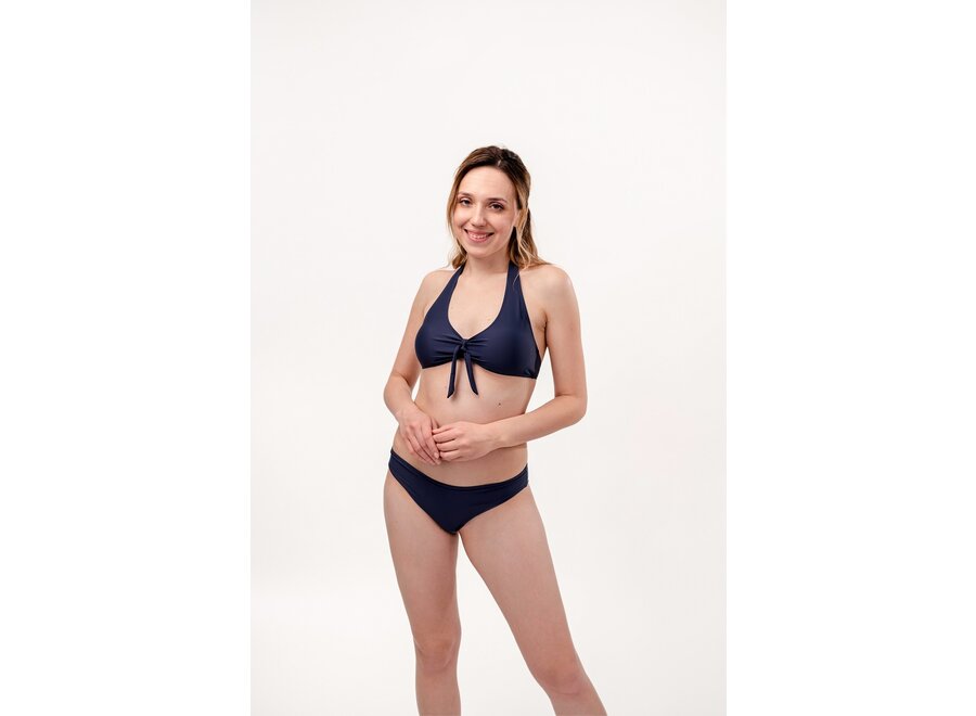 Haut de bikini à nouer + Culotte menstruelle - Confort et sécurité pendant les menstruations avec style