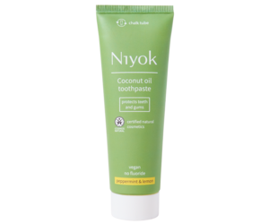 Toothpaste - Coconut Oil - Peppermint & Lemon - 75 ML - Grace is Green