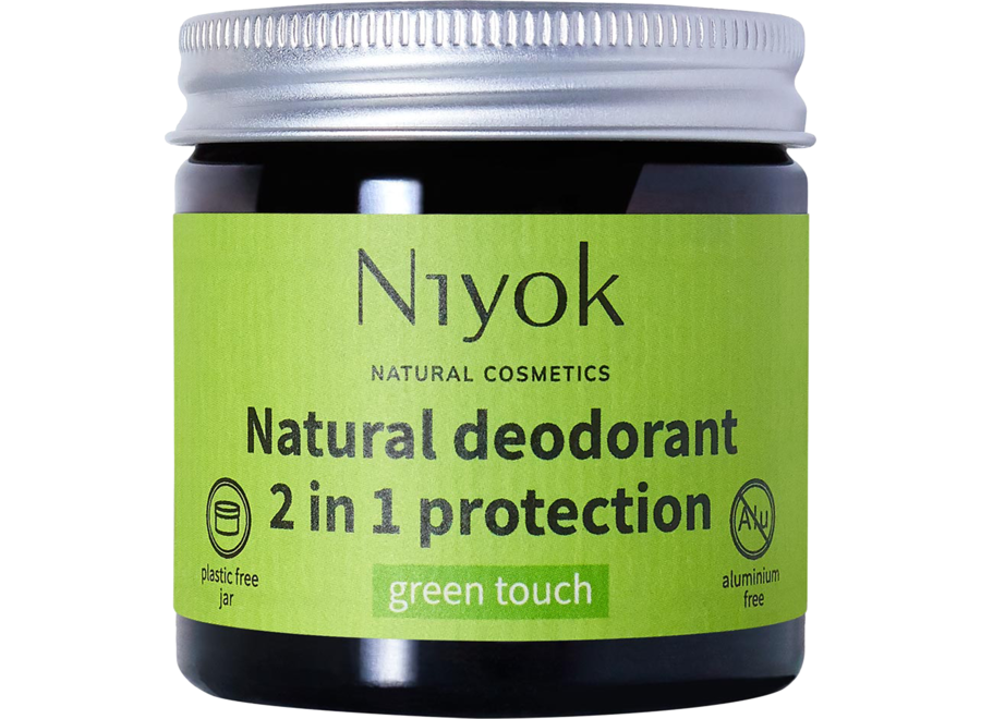 Niyok - Deocrème Touch Green - Anti-Transpirant - 40 ML