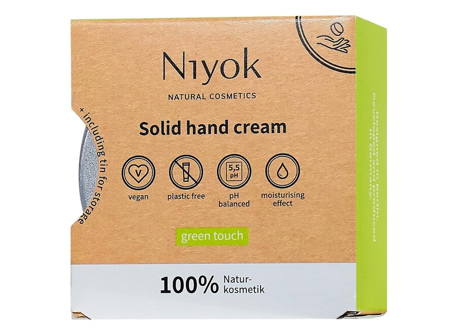 Niyok Hand Cream - Bar - Green Touch - 50G