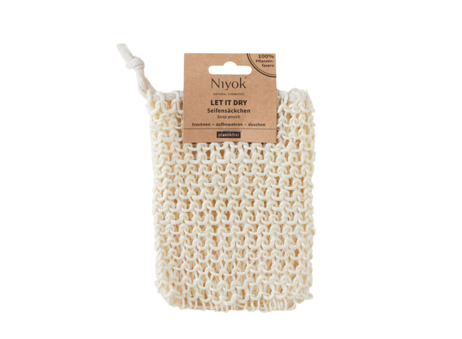 Sac en sisal - gommage de Niyok pour un soin doux et naturel de la peau