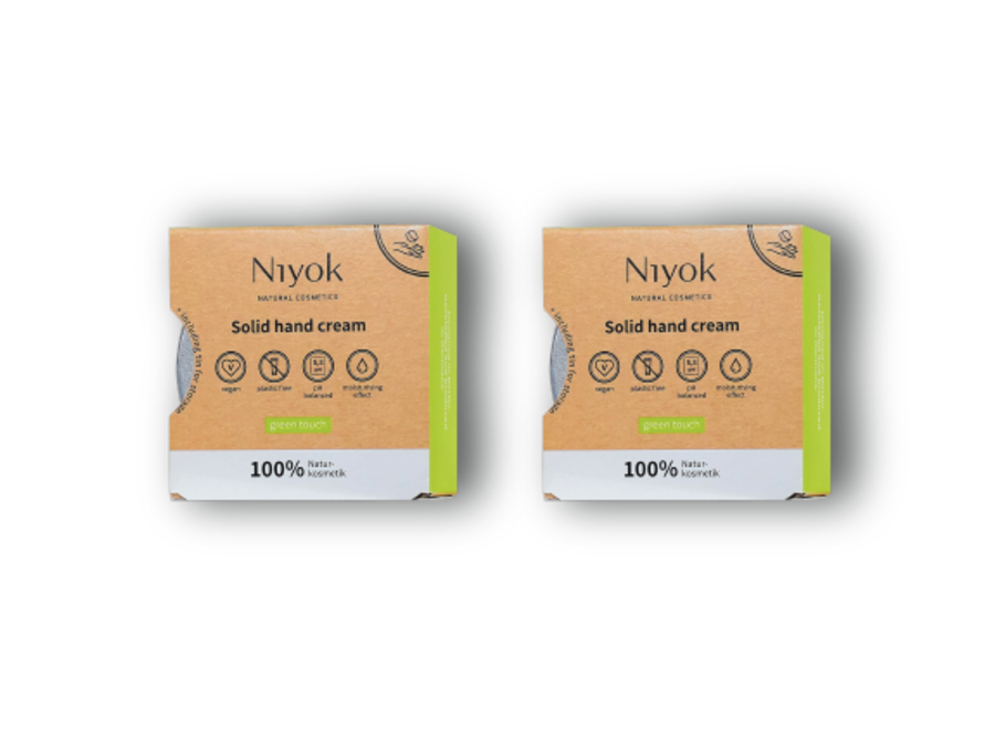 Niyok - Handcreme - Green Touch - 50g - Intensiv pflegend - Nachhaltig verpackt