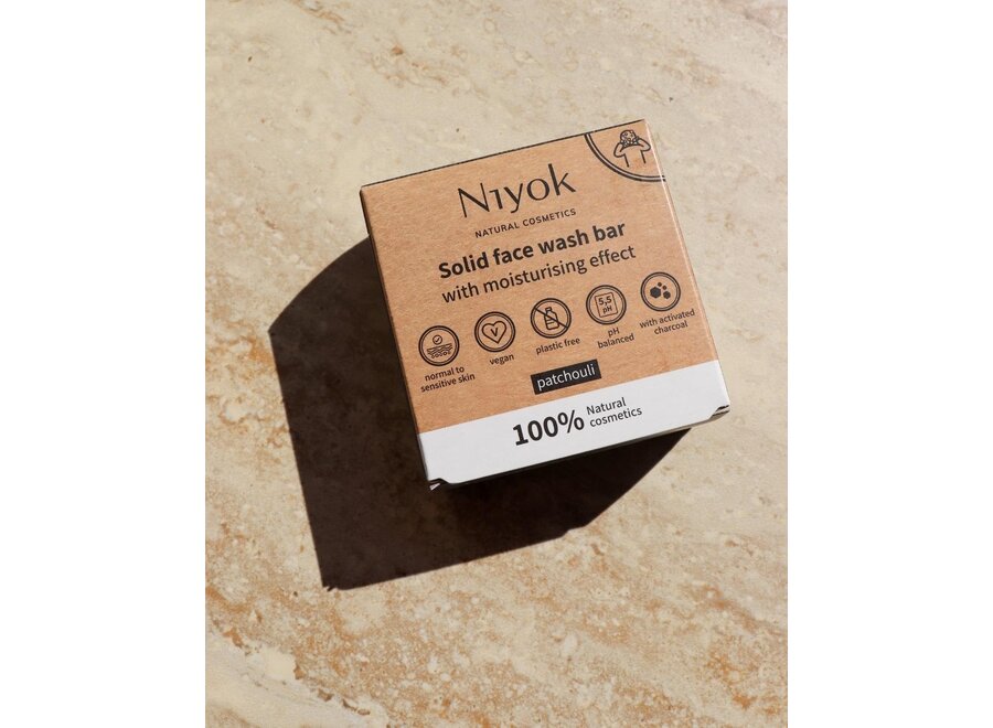 Soft Blossom Hair & Skin Care: Niyok Solid Shampoo, Conditioner, and Face Wash Bar