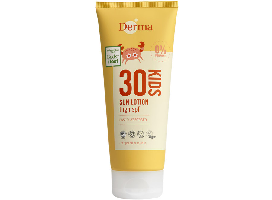 Enfants - Crème solaire naturelle - Lotion SPF30