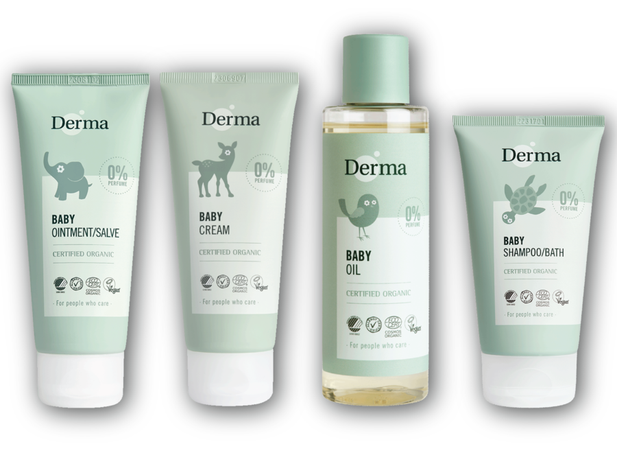 Derma Eco Baby pakket - compleet  - 4 producten