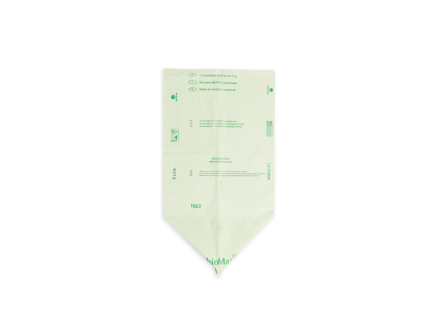 Compostable waste bags 25 x 5 liters