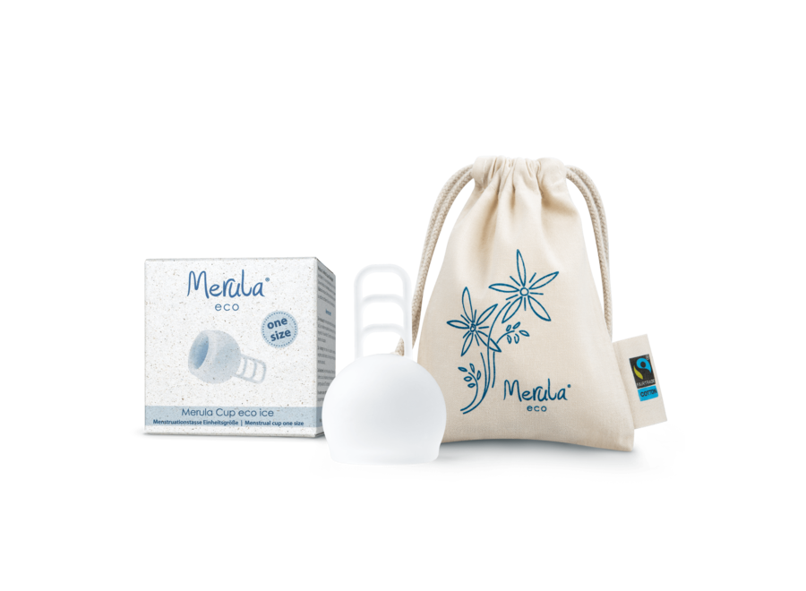 Merula - Menstruationstasse - ICE - Transparent - Umweltfreundlich - Economisch