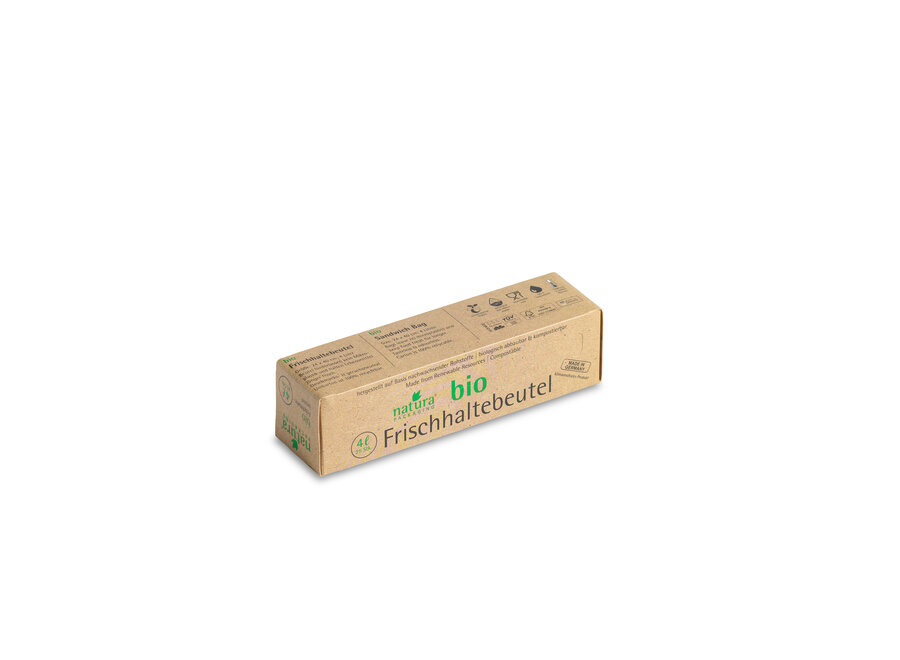Natura compostable food bags 25 x 4 liters