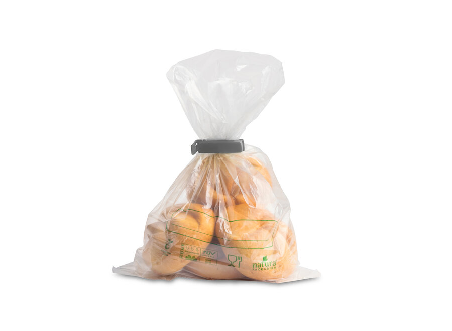 Sacs à nourriture compostables Natura 25 x 4 litres - Une solution écologique pour une conservation efficace de vos aliments