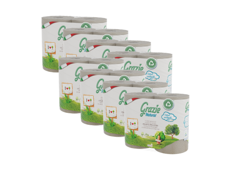 Grazie Natural - 2-Ply Kitchen Paper from Beverage Cartons