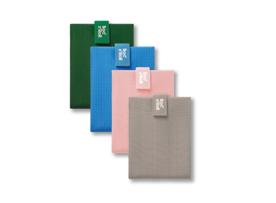 Roll'Eat - Boc 'n Roll - Happy Prints - 4 Stück - Wiederverwendbar - BPA-frei