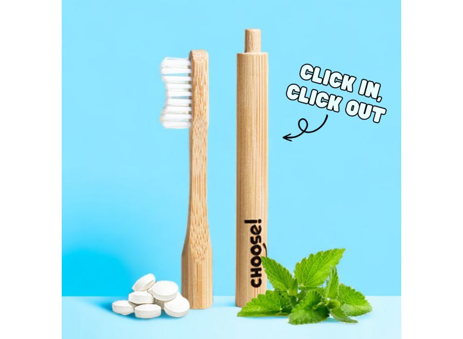 Travel Kit from CHOOSE! - Sustainable Teeth Brushing on the Go