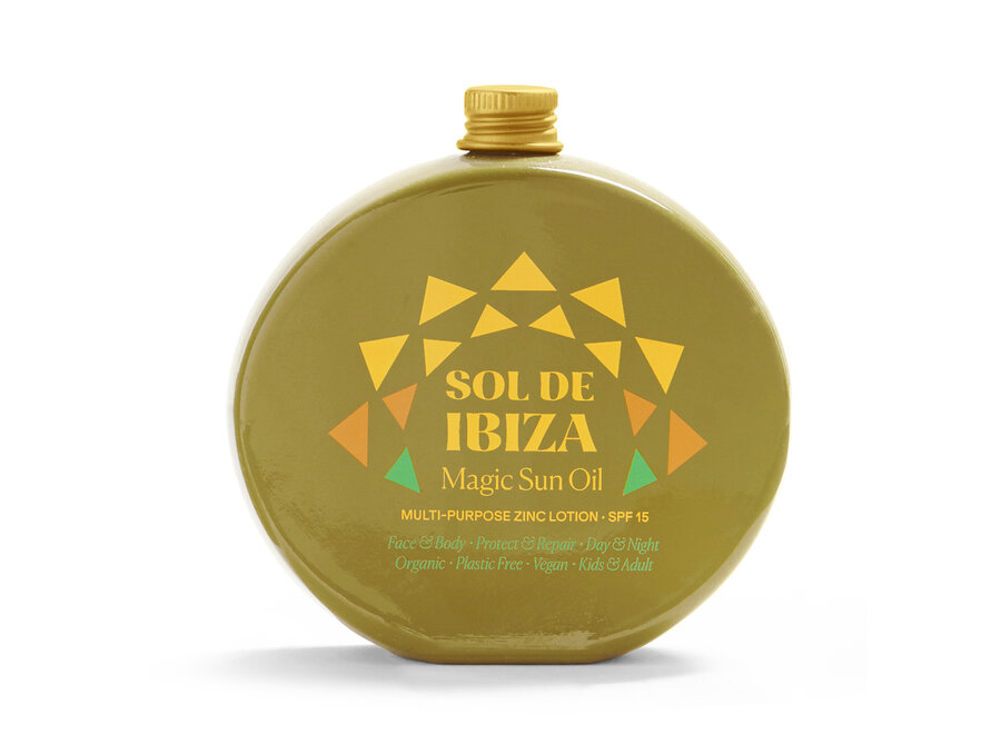 Sol de Ibiza protective and restorative sun oil SPF15 - 100ml