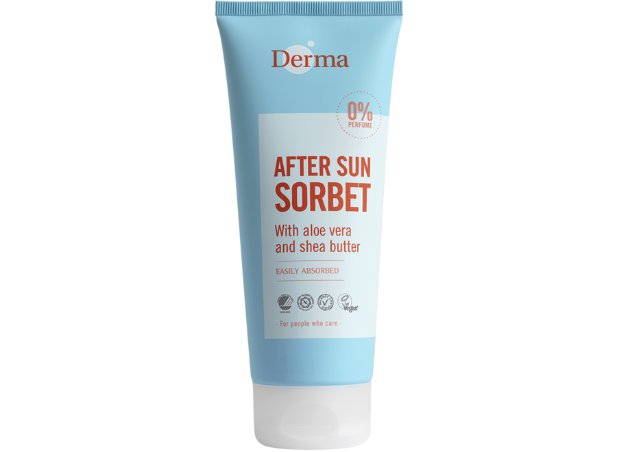 Derma - After Sun Sorbet - Aloe Vera - 200 ML