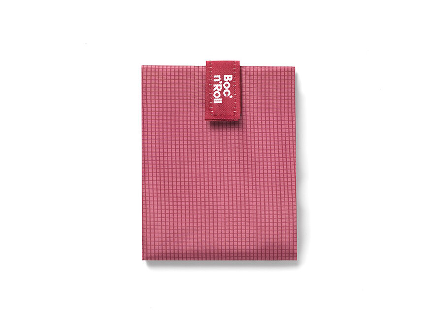 Boc 'n Roll Foodwrap - Active Granate - Wiederverwendbare Sandwichtasche - Leicht zu reinigen