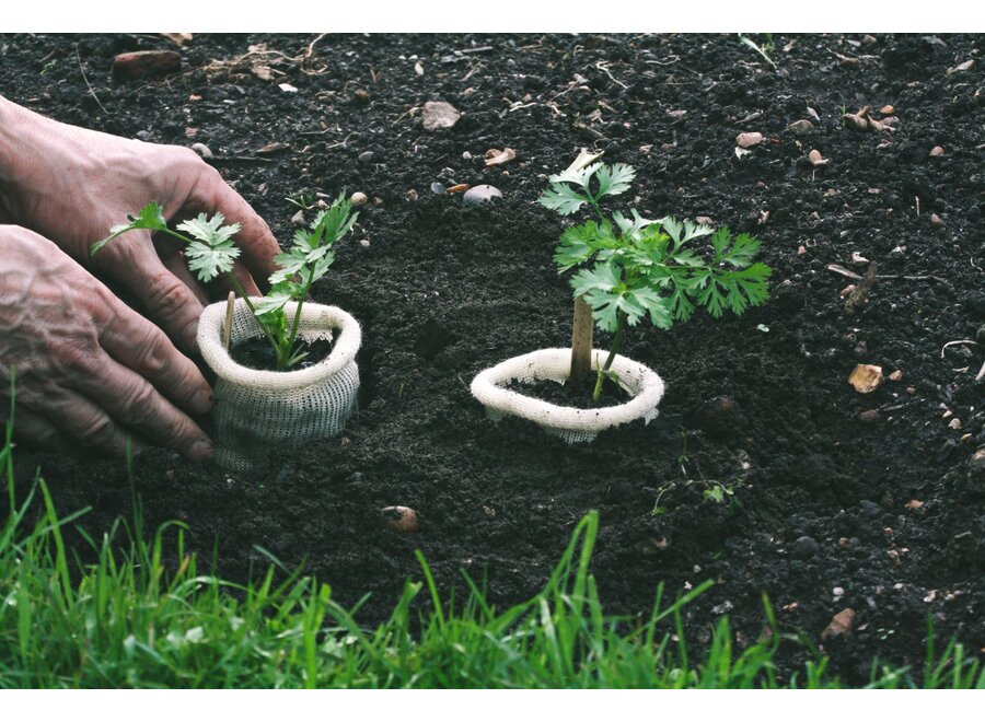 Wool pots - Fabriqués à 100 % en laine de mouton - Pot à plantes compostable