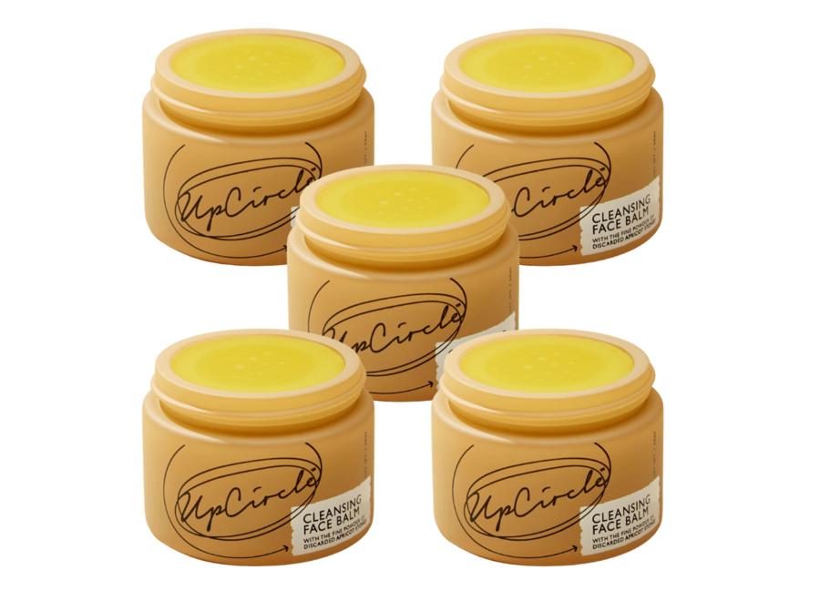 UpCircle Cleansing Face Balm – Upcycled Apricot Powder – Oat Oil & Vitamin E – 55 ML