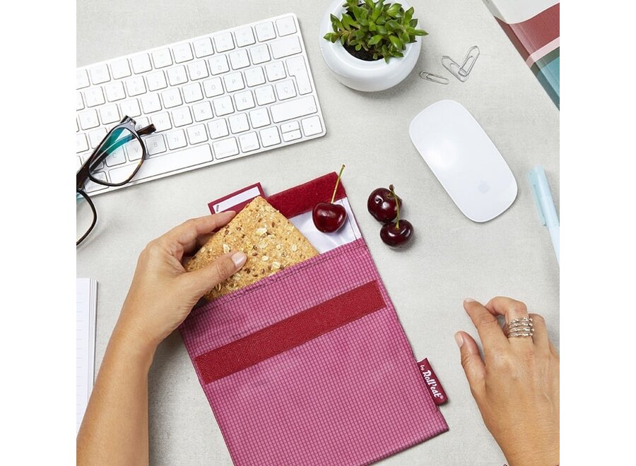 Boc'n Roll + Snack'n Go - Foodwrap - Active Granate