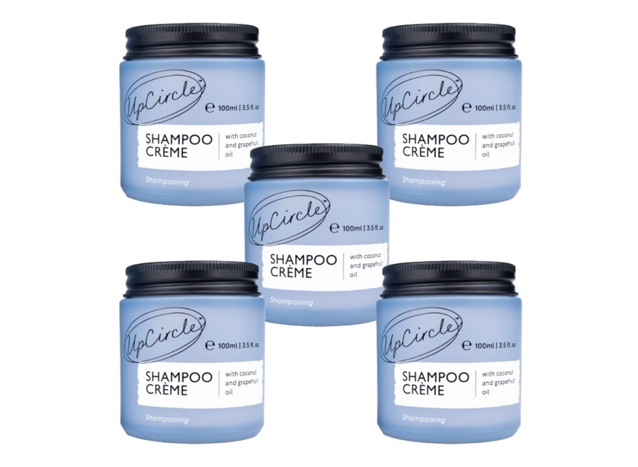 Shampooing crème – Baies roses upcyclées – Huile de noix de coco & huile de pamplemousse - 100 ML