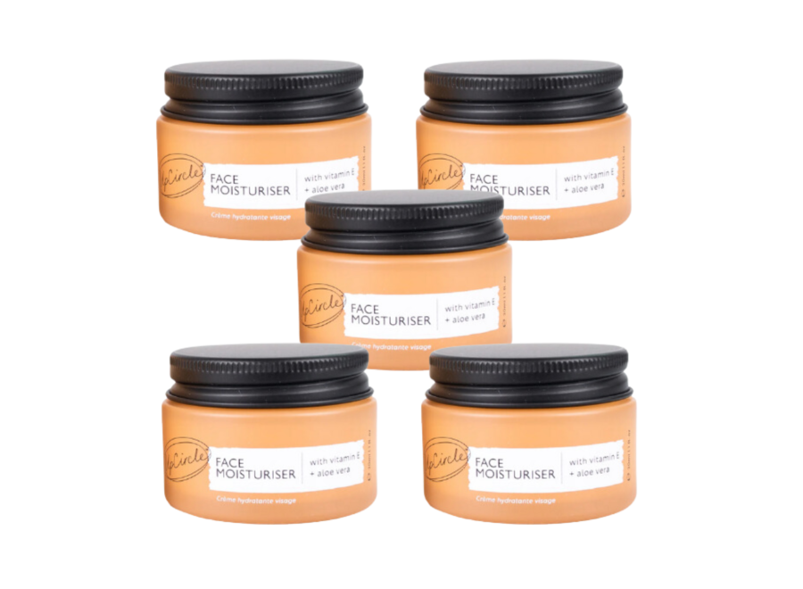 UpCircle Moisturizer - Upcycled Arganpoeder - Vitamine E & Aloë Vera - 30 ML