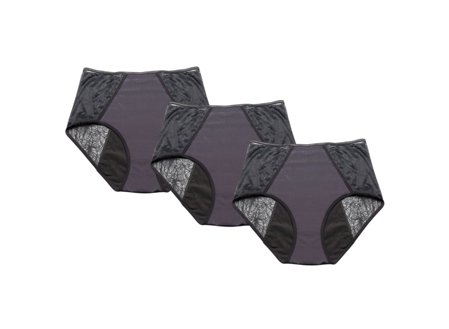 Set of 3 - Menstrual underwear Feeling Comfy - High Rise