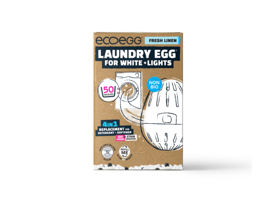 EcoEgg - Laundry Egg - 50 white washes