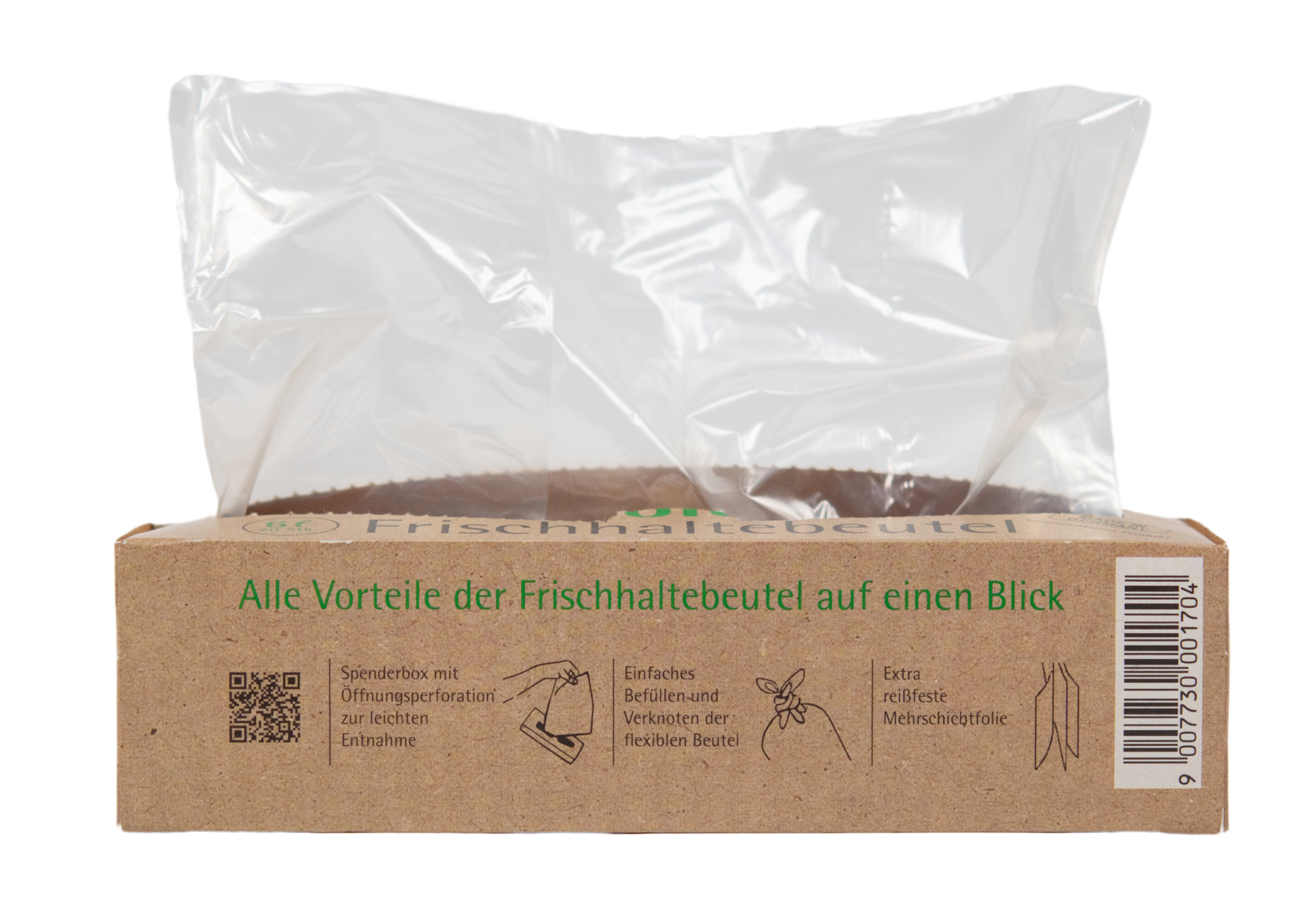 Composteerbaar boterhamzakje Natura Packaging Biomat