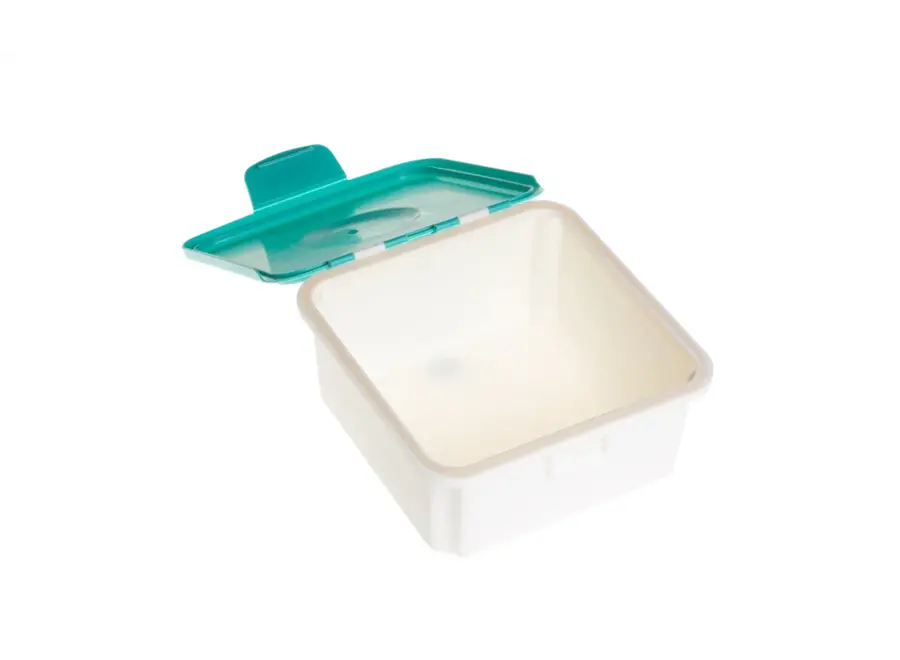 Boîte Baby Fresh - Bleue ou argentée - Fermeture facile - Peut contenir jusqu'à 25 lingettes