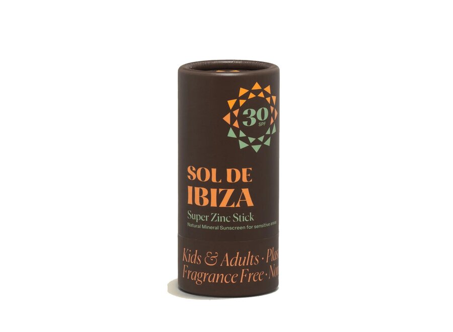 Stick protecteur solaire visage et corps Super Zinc 45g - SPF30