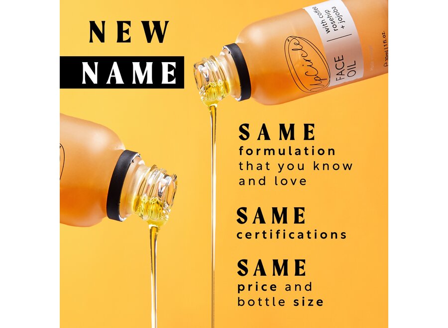 Kaffee- und Hagebutten-Gesichtsöl – 30 ml – feuchtigkeitsspendend – für alle Hauttypen geeignet