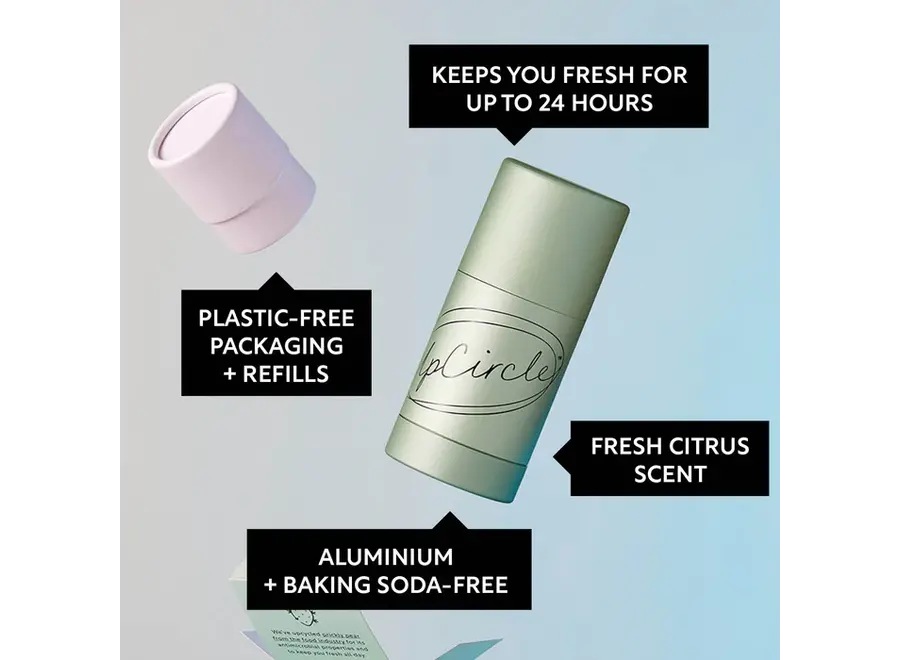 Navulbare deodorant - Set van houder plus navulling - Macadamia & Bergamot