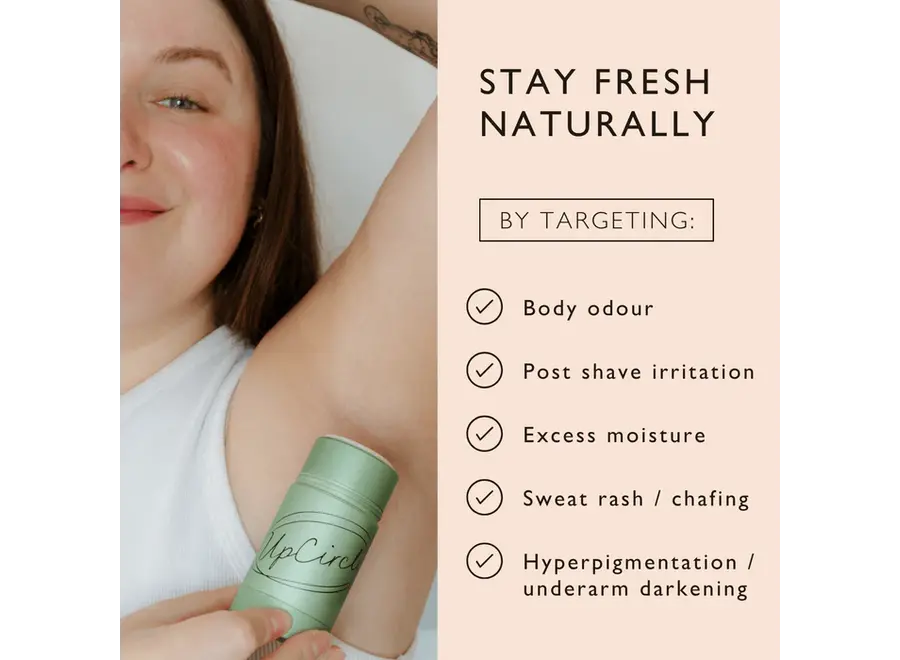 Navulbare deodorant - Set van houder plus navulling - Macadamia & Bergamot