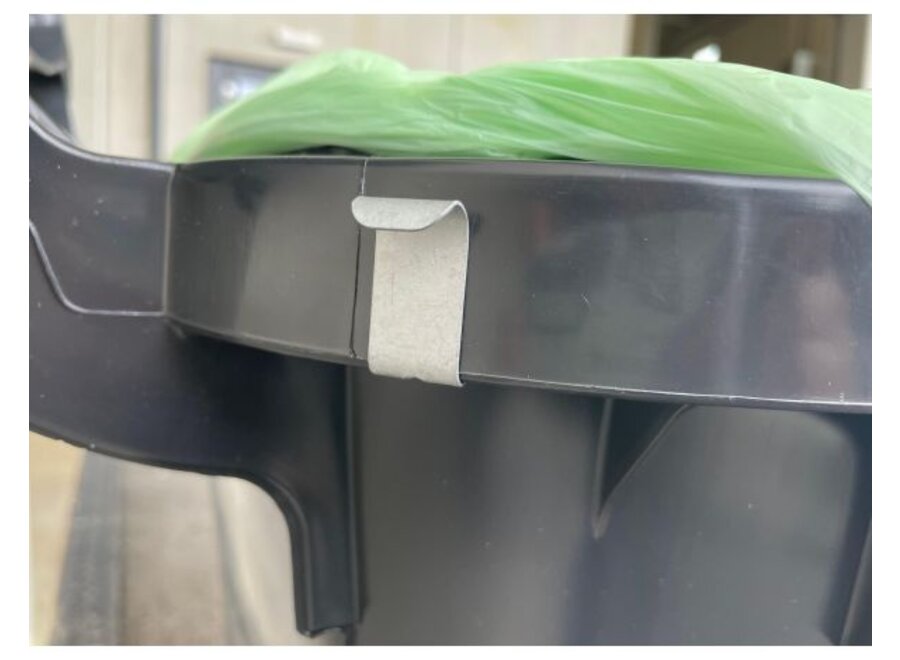 BioMat dustbin fixing clips - 4 pieces